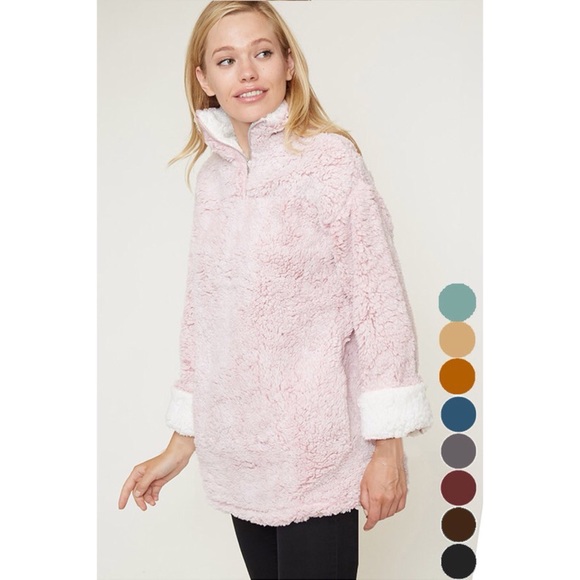 Blush Colored Pullover - Picture 3 of 5